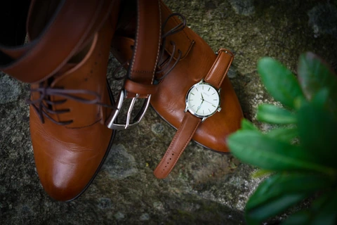 Flat-lay fotka, detail