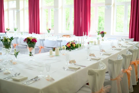 Svatební tabule, hotel Lepold