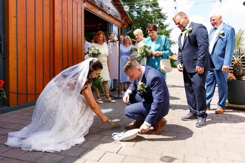 Ze svatby — Svatba Báry a Davida, Restaurace U Kapličky, Chrudim
