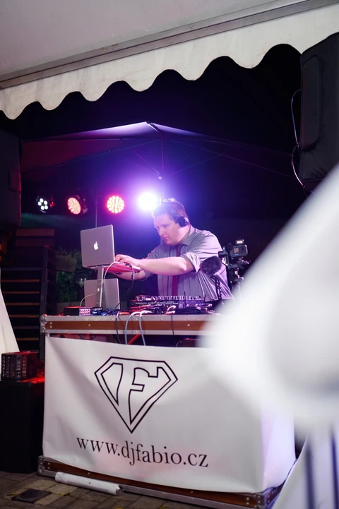 DJ na svatbě, hraje