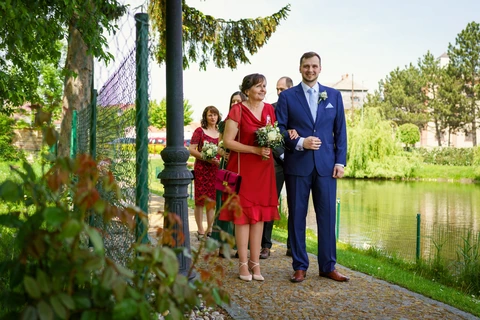 Ze svatby — Svatba Jany a Petra, restaurace Dašické sklepy