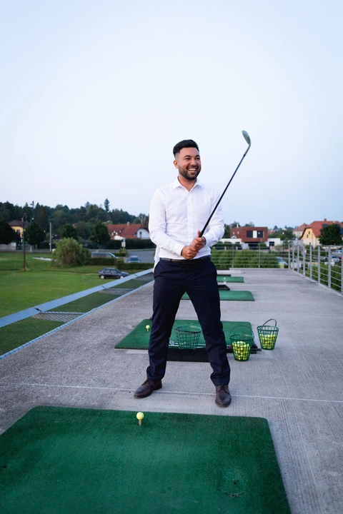 Odpalování míčků, Park Golf
