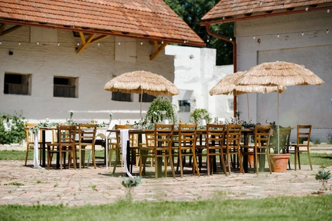 Stoly, svatební tabule