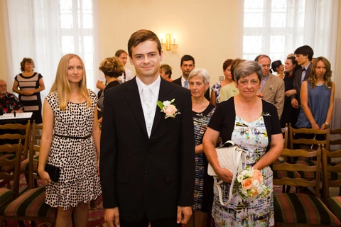 Ze svatby — Svatba Kláry a Jirky