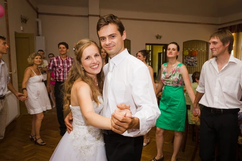 Ze svatby — Svatba Kláry a Jirky