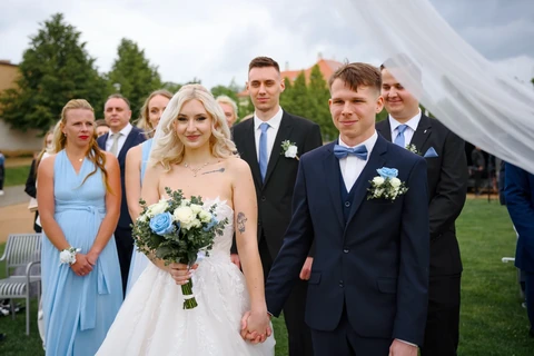 Svatební obřad, Štábní domek