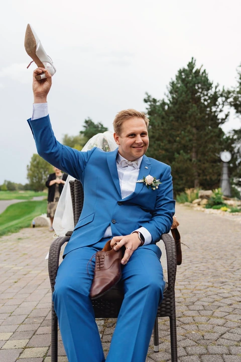 Hra novomanželský kvíz, svatba Golf resort Kunětická hora