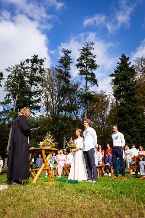 Obřad, roubenka Radostov
