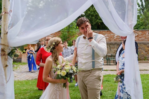 Dojetí ženicha po tom co uviděl nevěstu