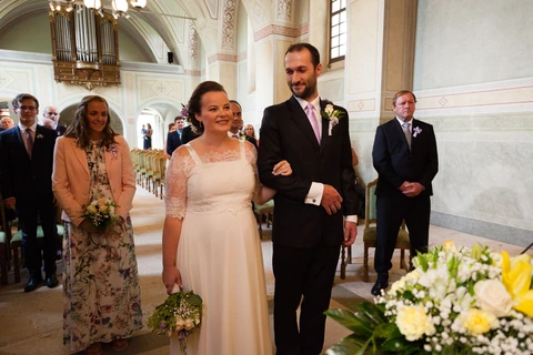 Ze svatby — Svatba Terezy a Martina