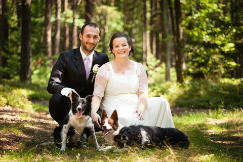 Ze svatby — Svatba Terezy a Martina