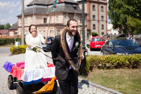 Ze svatby — Svatba Terezy a Martina