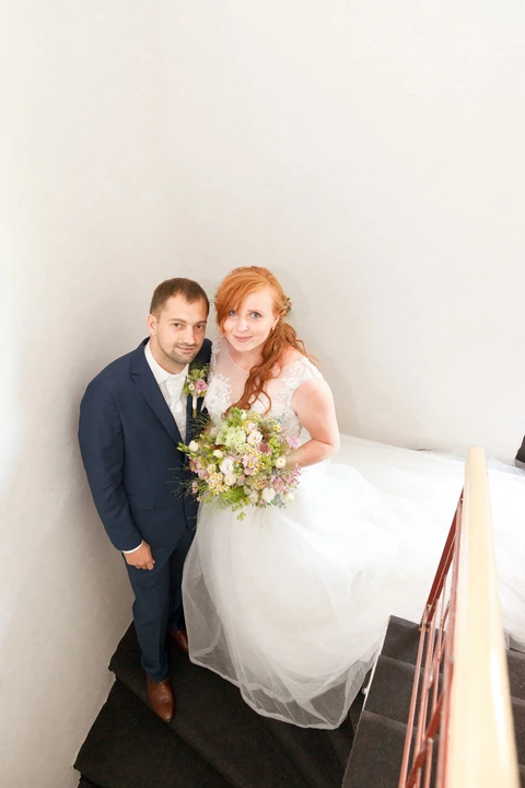 Nevěsta se ženichem, fotograf Břetislav Válek