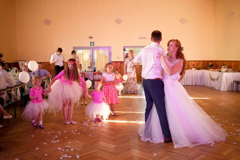 První tanec, fotograf Břetislav Válek