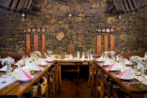 Restaurace Pod Kuňkou, svatební tabule