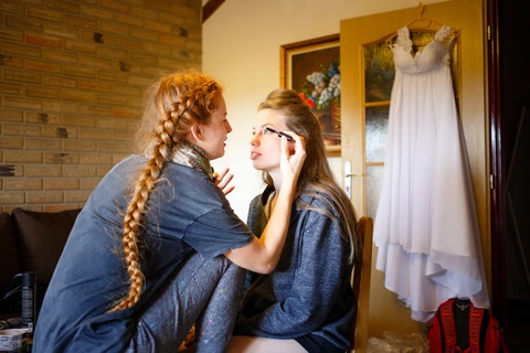 Líčení nevěsty kamarádkou, Obora Trpišov